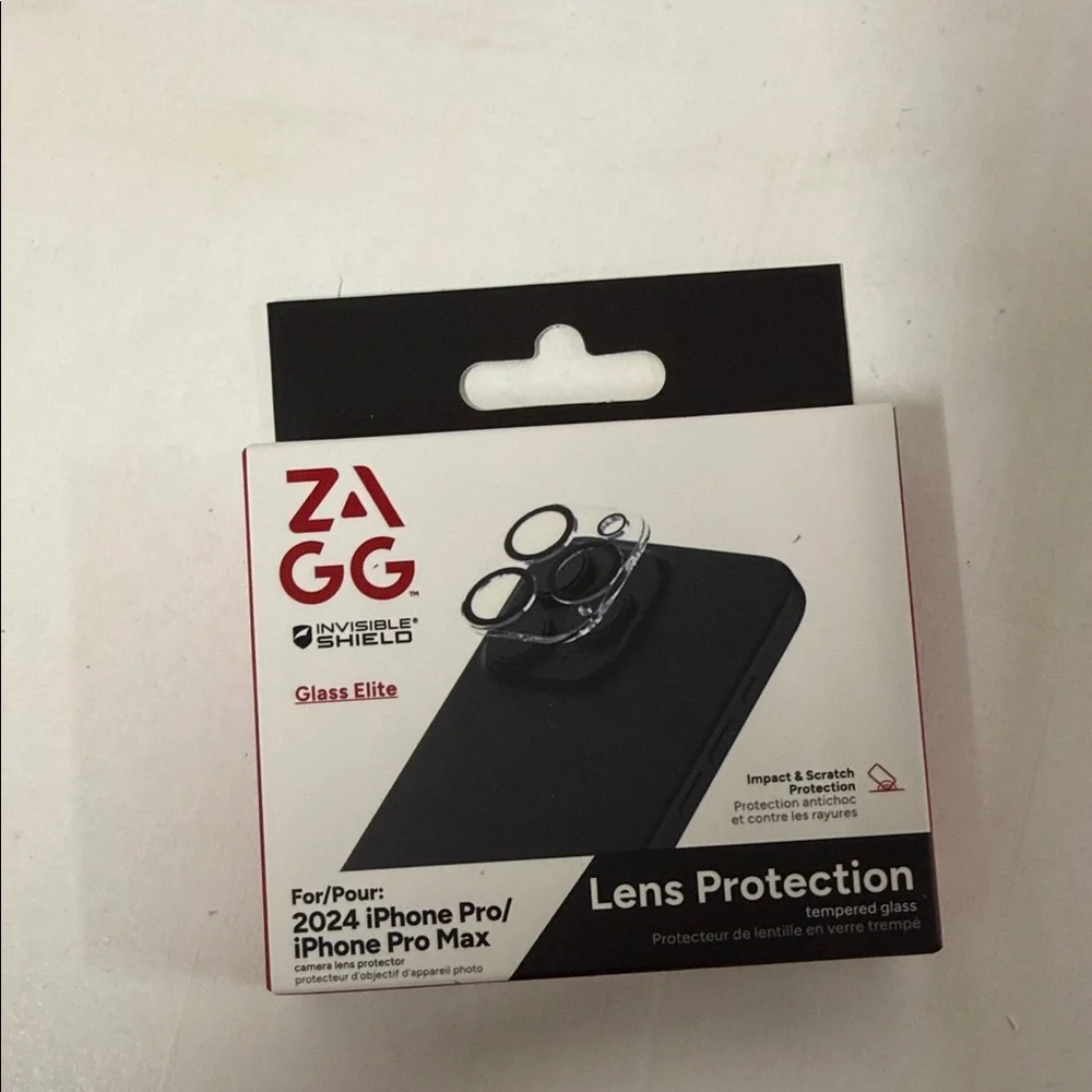 InvisibleShield Glass Elite Lens Protection for iPhone Pro/Pro Max - Black